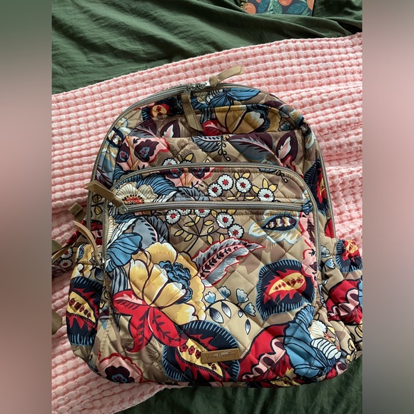Vera Bradley XL Campus Backpack - Picture 1 of 2